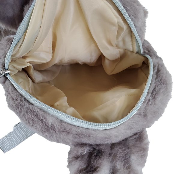 Elephant Back Pack Plushies Gray Huggable Stuffed Animal Child Toddler Travel - Picture 6 of 9